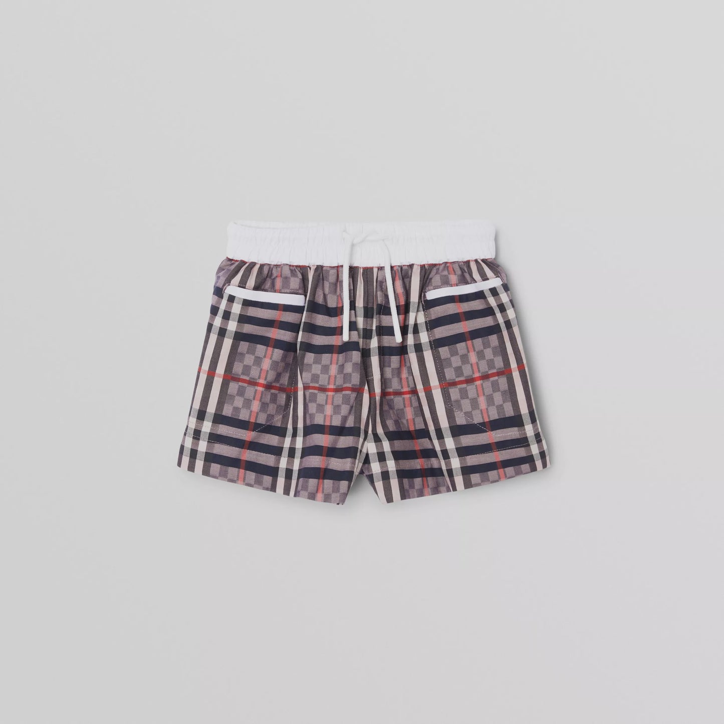 Burberry Baby Stretch Cotton Jacquard Shorts