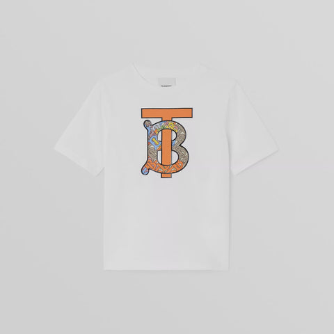 Burberry TB Monogram Motif Cotton T-shirt
