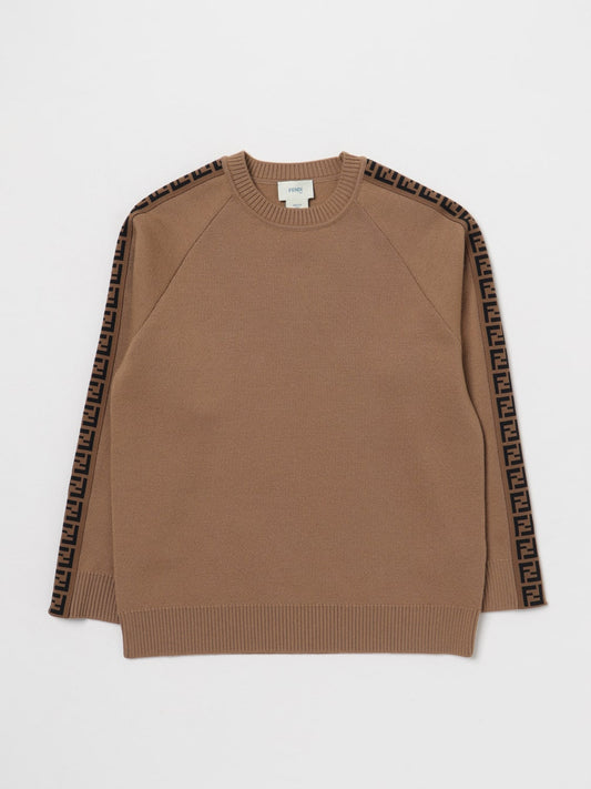 LS SWEATER WITH FF TAPE ON SLEEVES