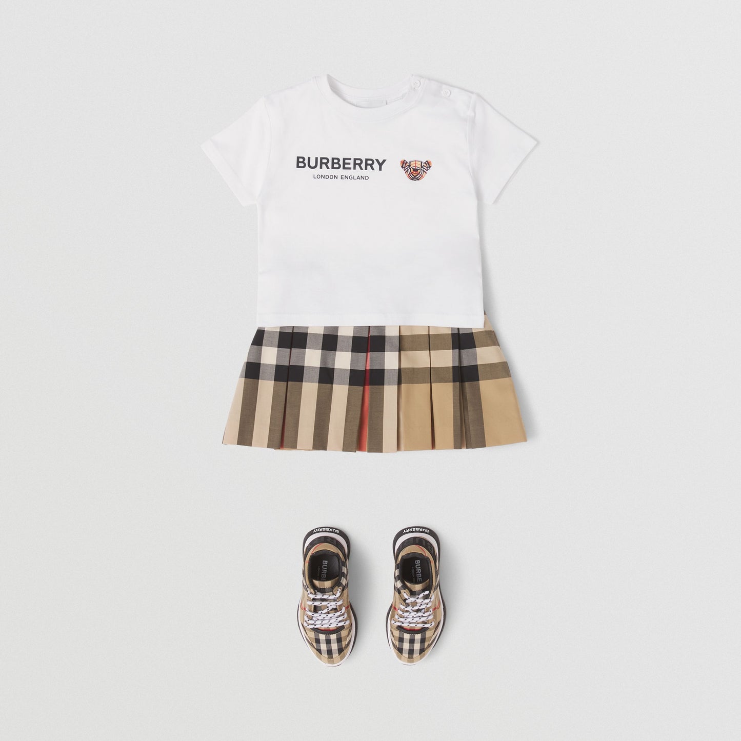 Burberry Baby Thomas Bear Logo Tshirt