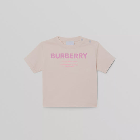 Burberry Baby Pink Horseferry Print T-shirt