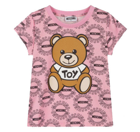 Moschino Girl Toy Bear Logo 2pcs Set