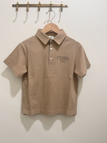BOY SS POLO WITH FF DETAILED TAPE