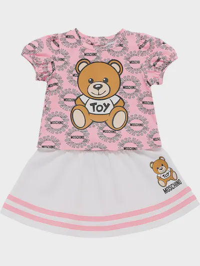 Moschino Girl Allover Print 2pcs Set