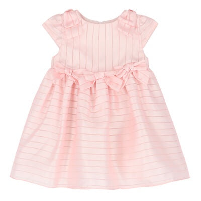 Patachou Girls Pink Stripe Dress