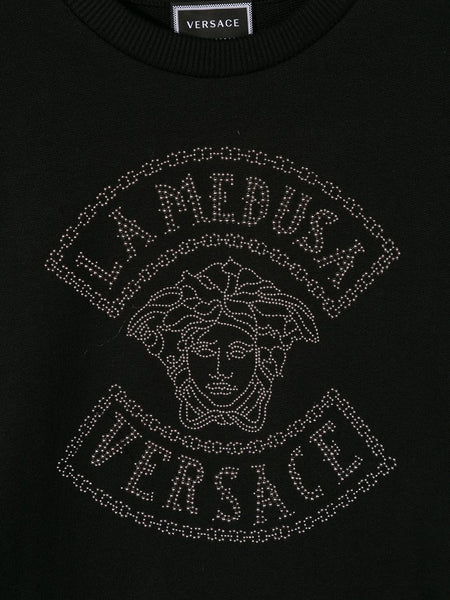 Versace Studded Medusa Sweatshirt
