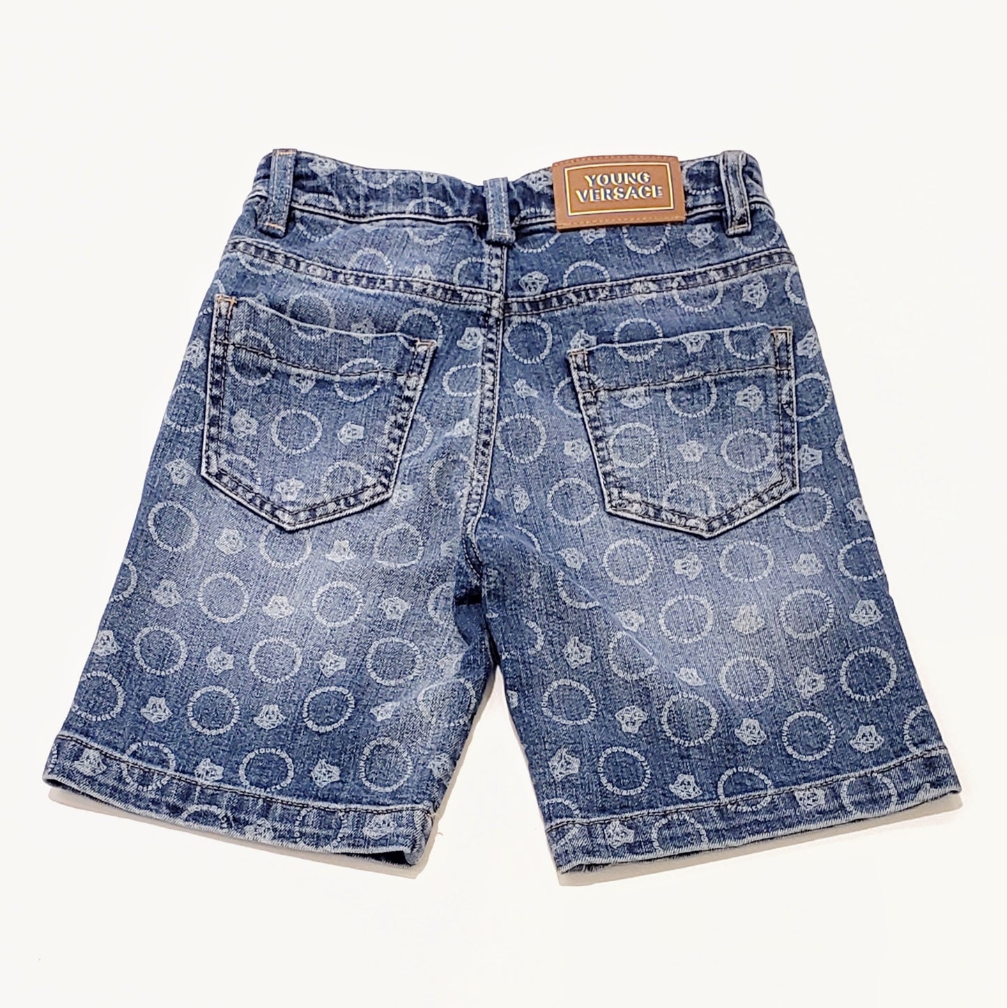 Versace Boy Denim Shorts