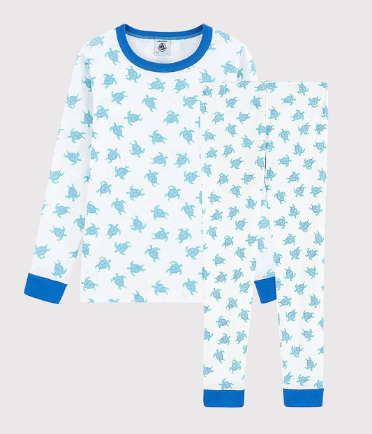 Petit Bateau Tortoise Print Pajamas