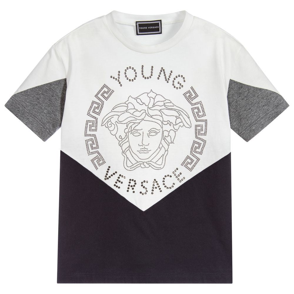 Versace Color Block Tee