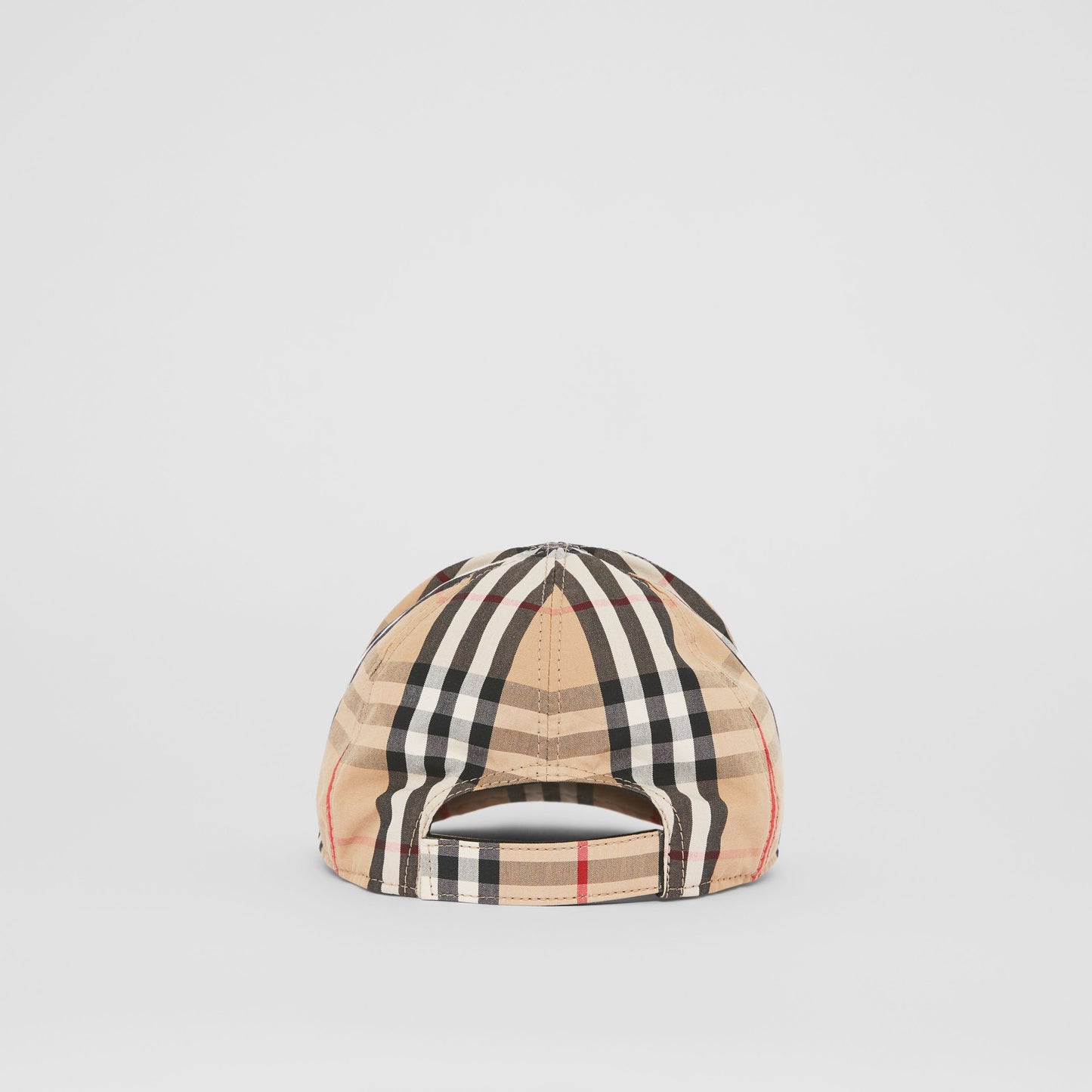 Burberry Vintage Check and Icon Stripe Baseball Cap