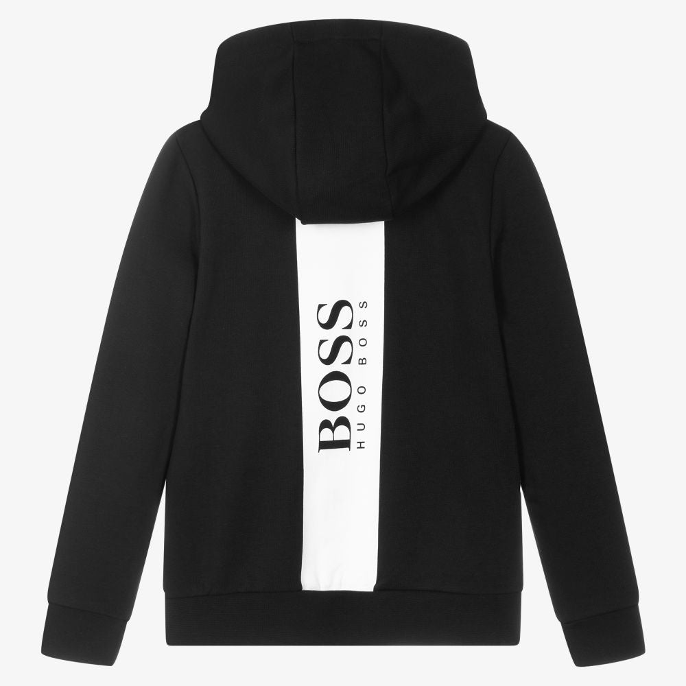 BOSS  Back Hooded Zip-Up Top