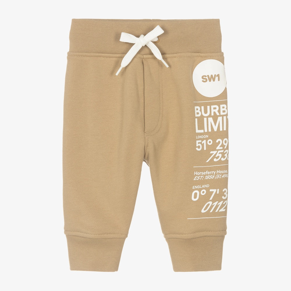 Burberry Baby Beige Montage Sweatpants