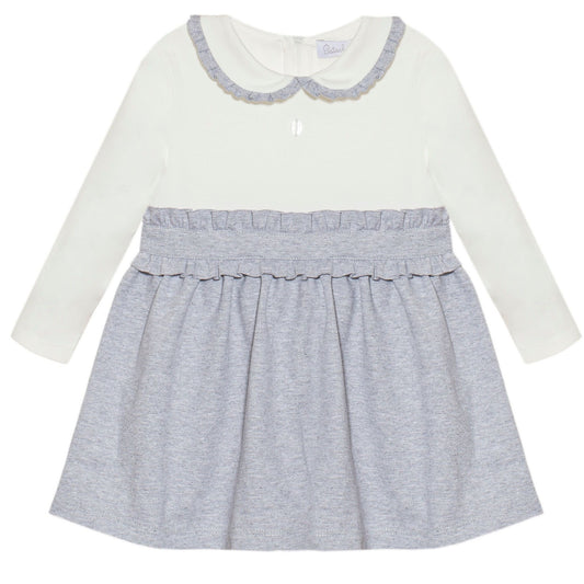 Patachou Grey Cotton Dress