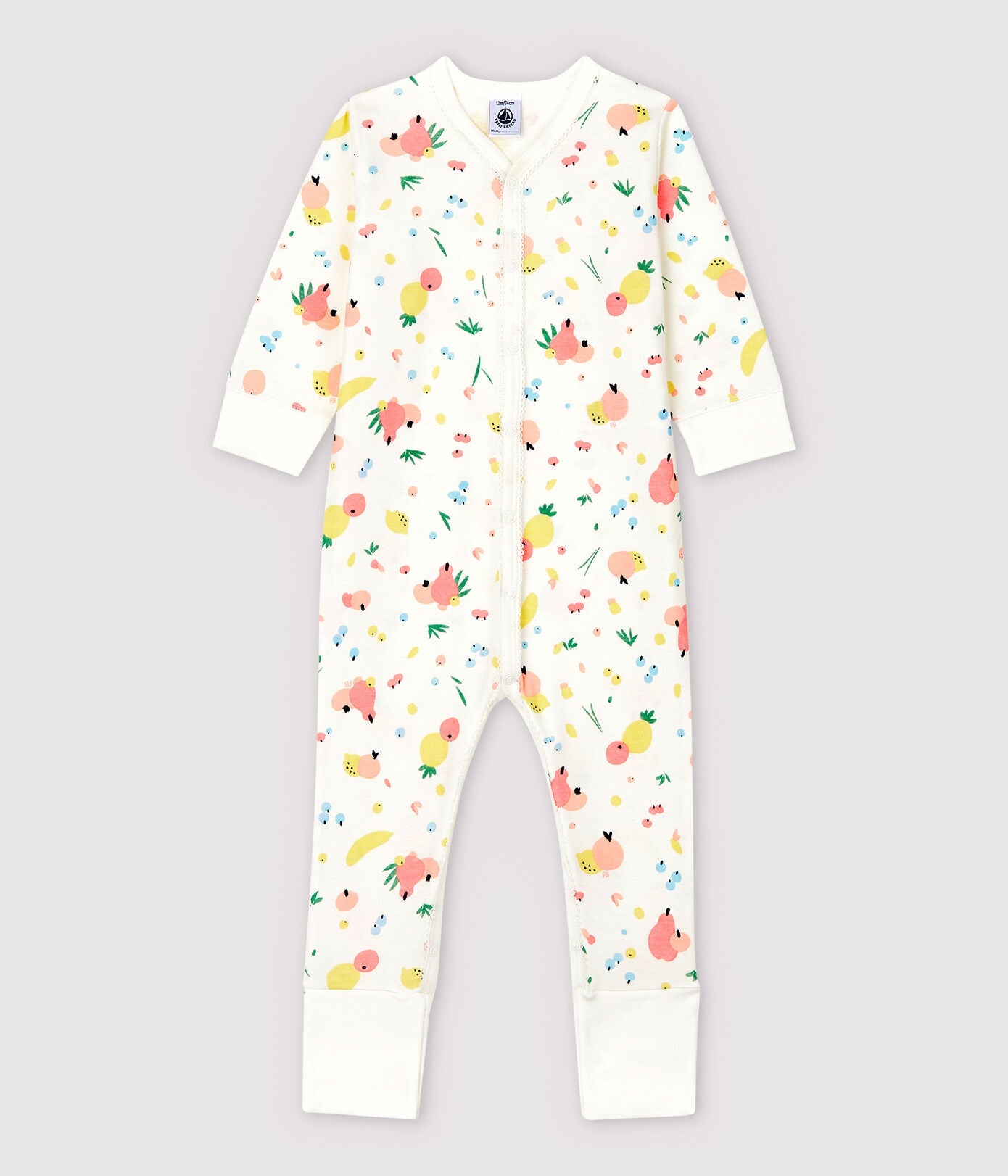 Petit Bateau Baby Cotton Sleepsuit