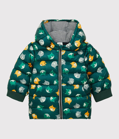 Petit Bateau Baby Quilted Winter Jacket