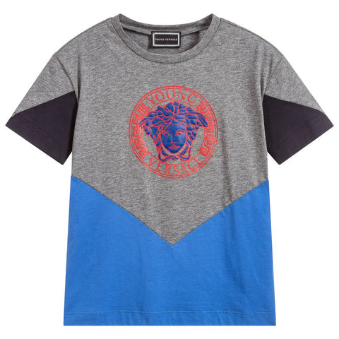 Versace Boys Cotton Medusa T-Shirt