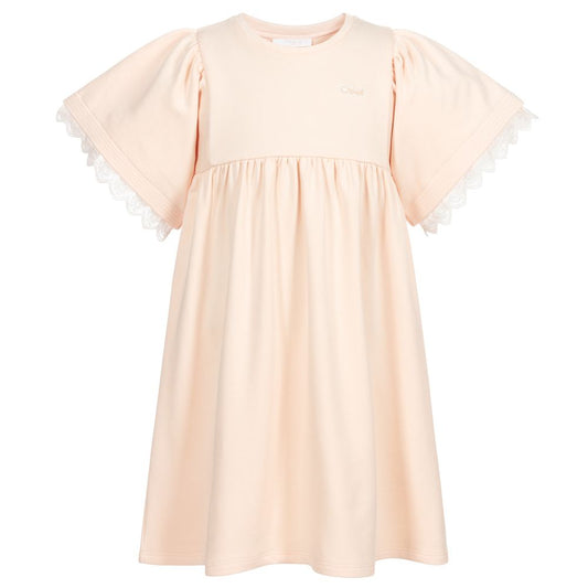 Chloe C Embroidery Sleeve Dress