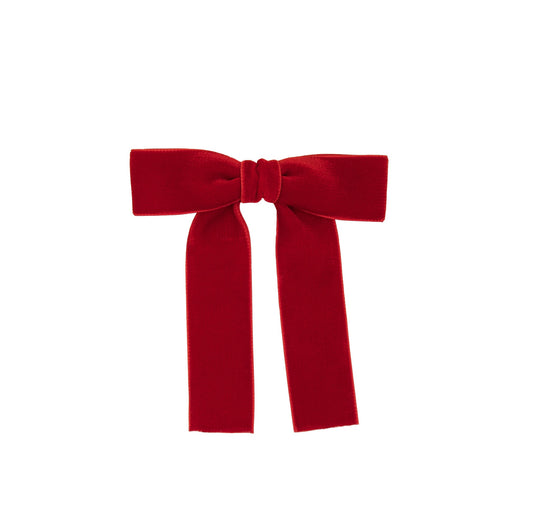 Olilia Large Velvet Bow