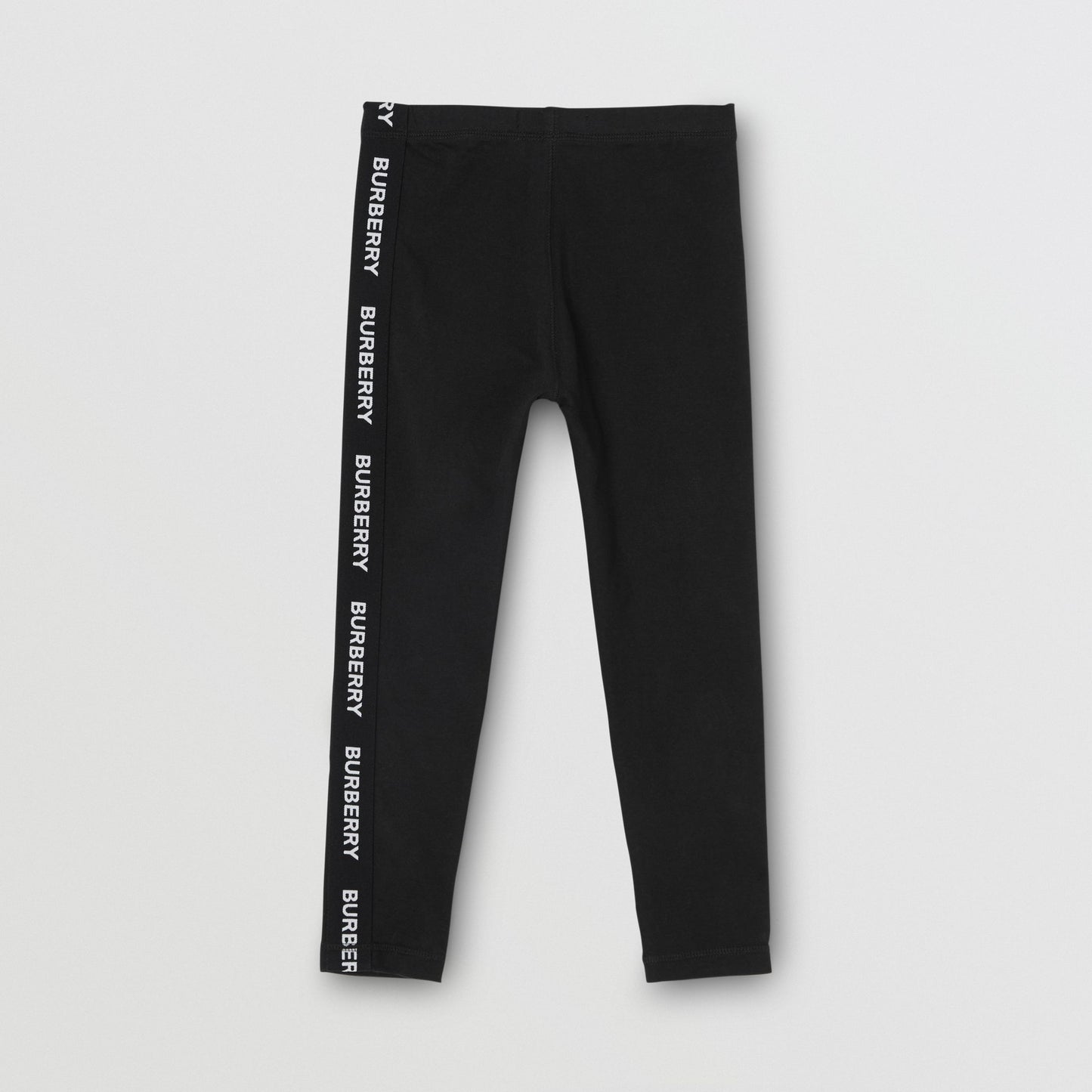 Logo Detail Stretch Cotton Leggings