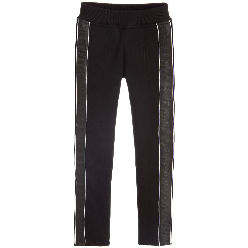 Givenchy Black Cotton Jersey Joggers