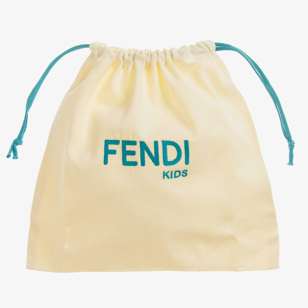 Fendi Allover FF Knitted Blanket