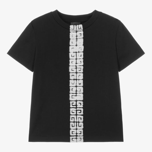 Givenchy Chito 4G Print Band Detail MINI ME Tee