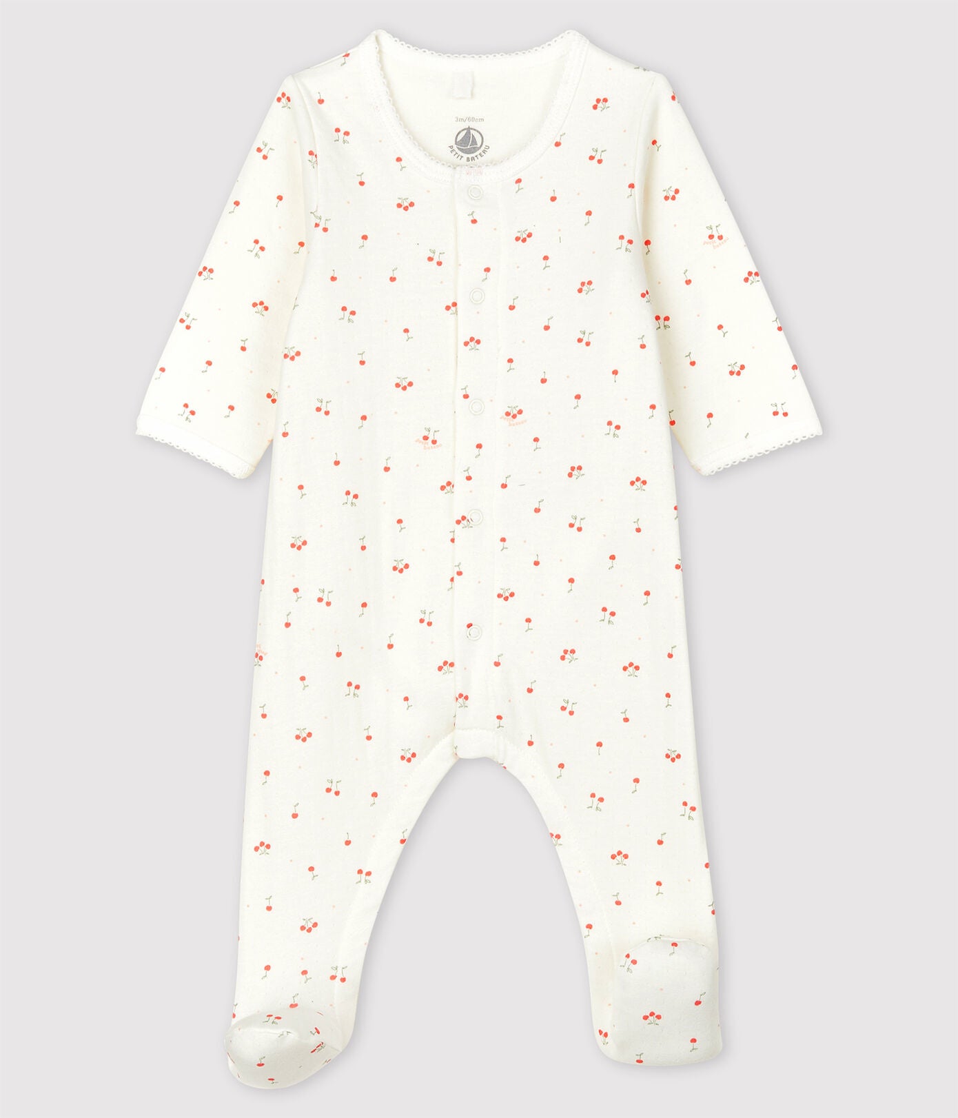 Petit Bateau Organic Cotton Babygrow