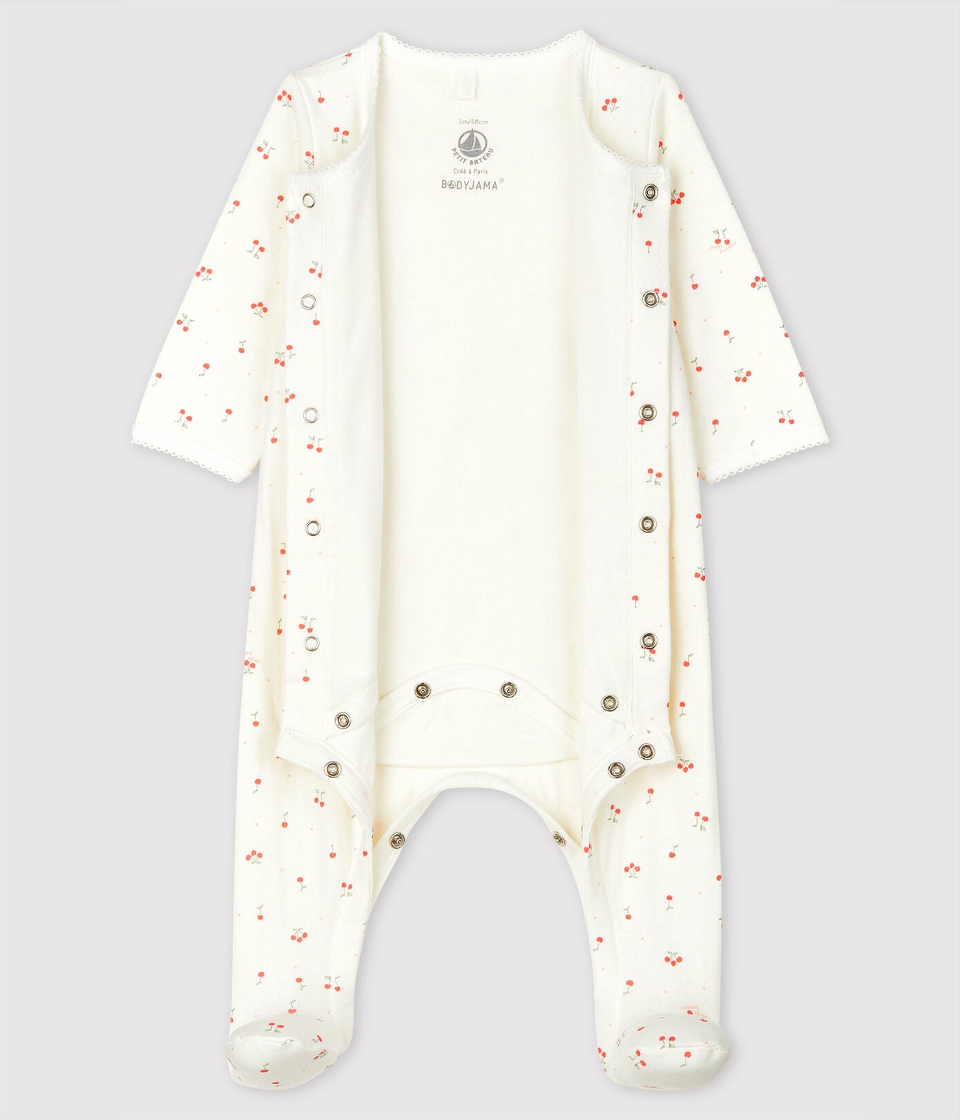 Petit Bateau Organic Cotton Babygrow