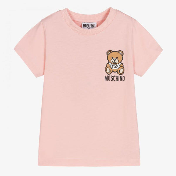 Moschino Short Sleeve Bear Logo Tshirt