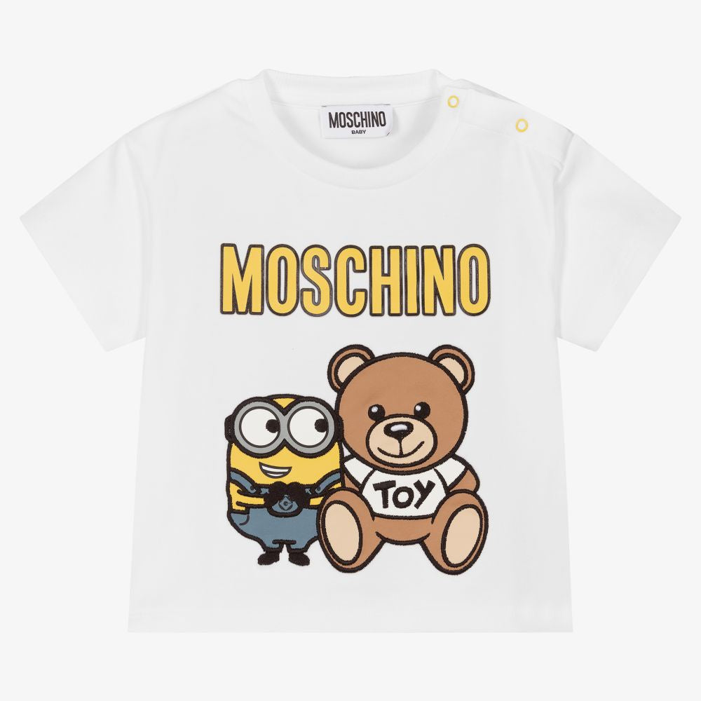 Moschino Baby Minion Graphic Tee