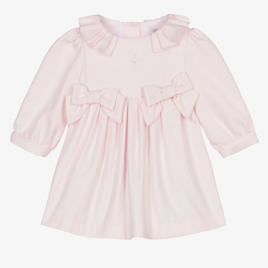 Patachou Baby Girls Pink Bow Dress