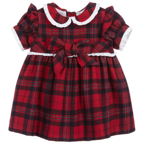 Patachou Baby Red Check Dress