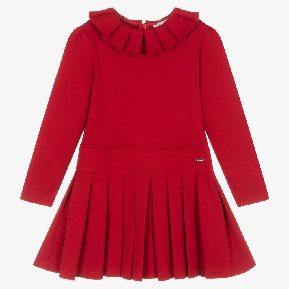 Patachou Kids Girl Red twist dress