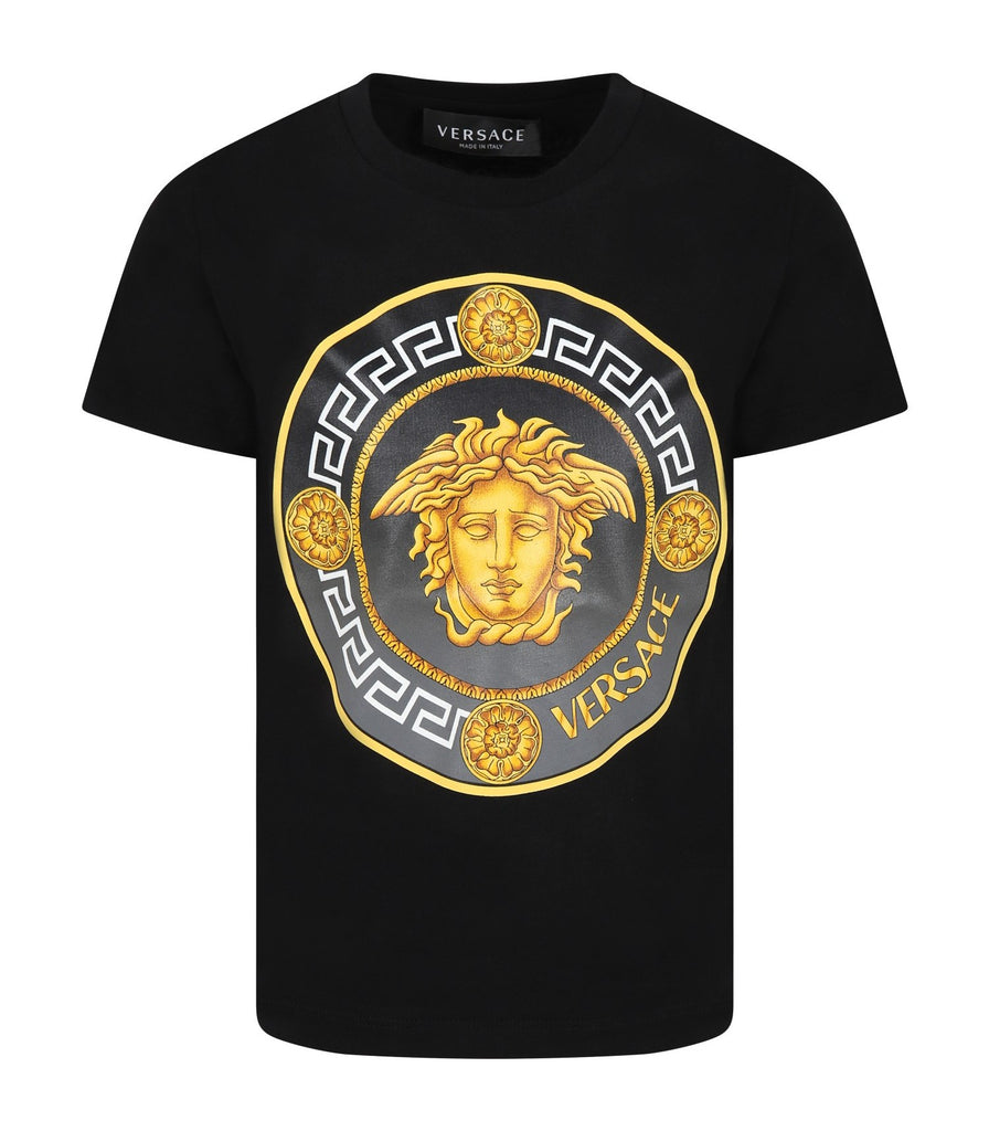 Versace Gold Medusa Logo Tshirt