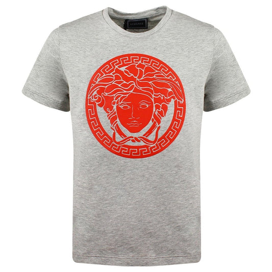 Versace Tshirt with Red Medusa Logo